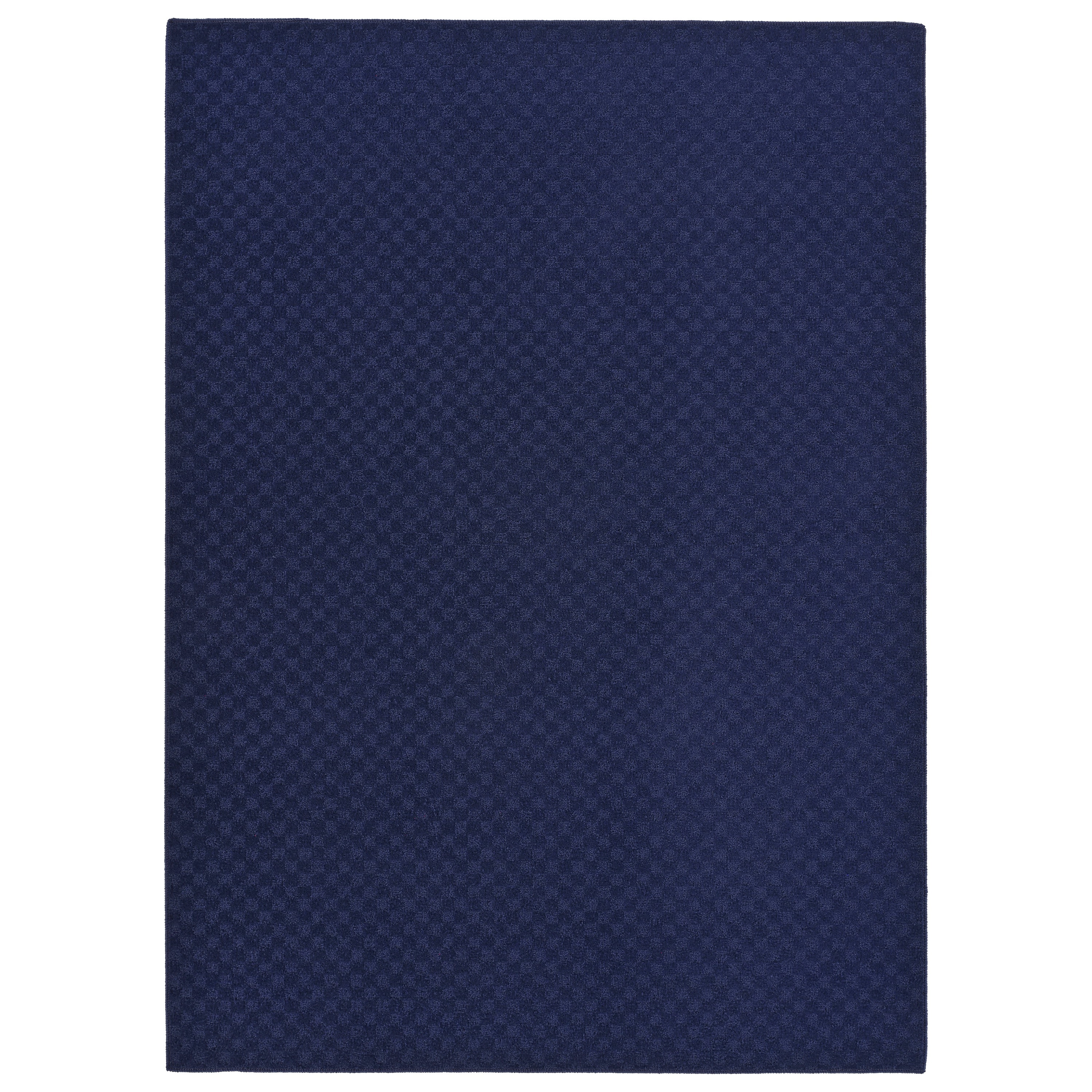 Garland Rug Medallion Polypropylene Navy Indoor Area Rug, 12' x 15'