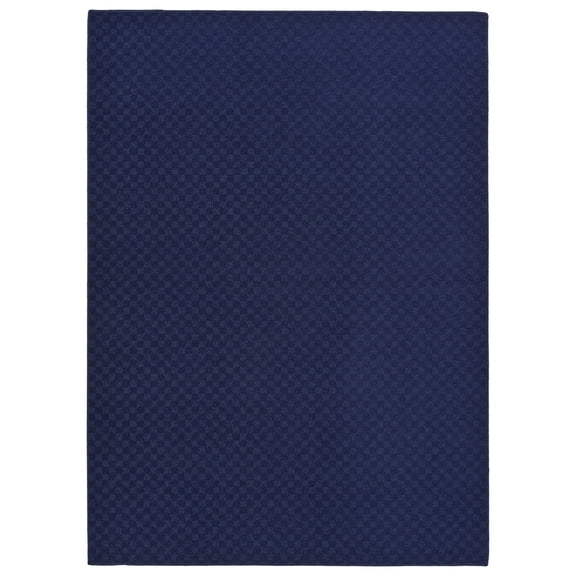 Garland Rug Medallion Polypropylene Navy Indoor Area Rug, 12' x 15'