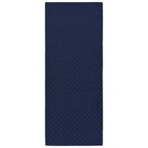 Garland Rug Medallion Navy Indoor Runner Rug, 2' x 8'