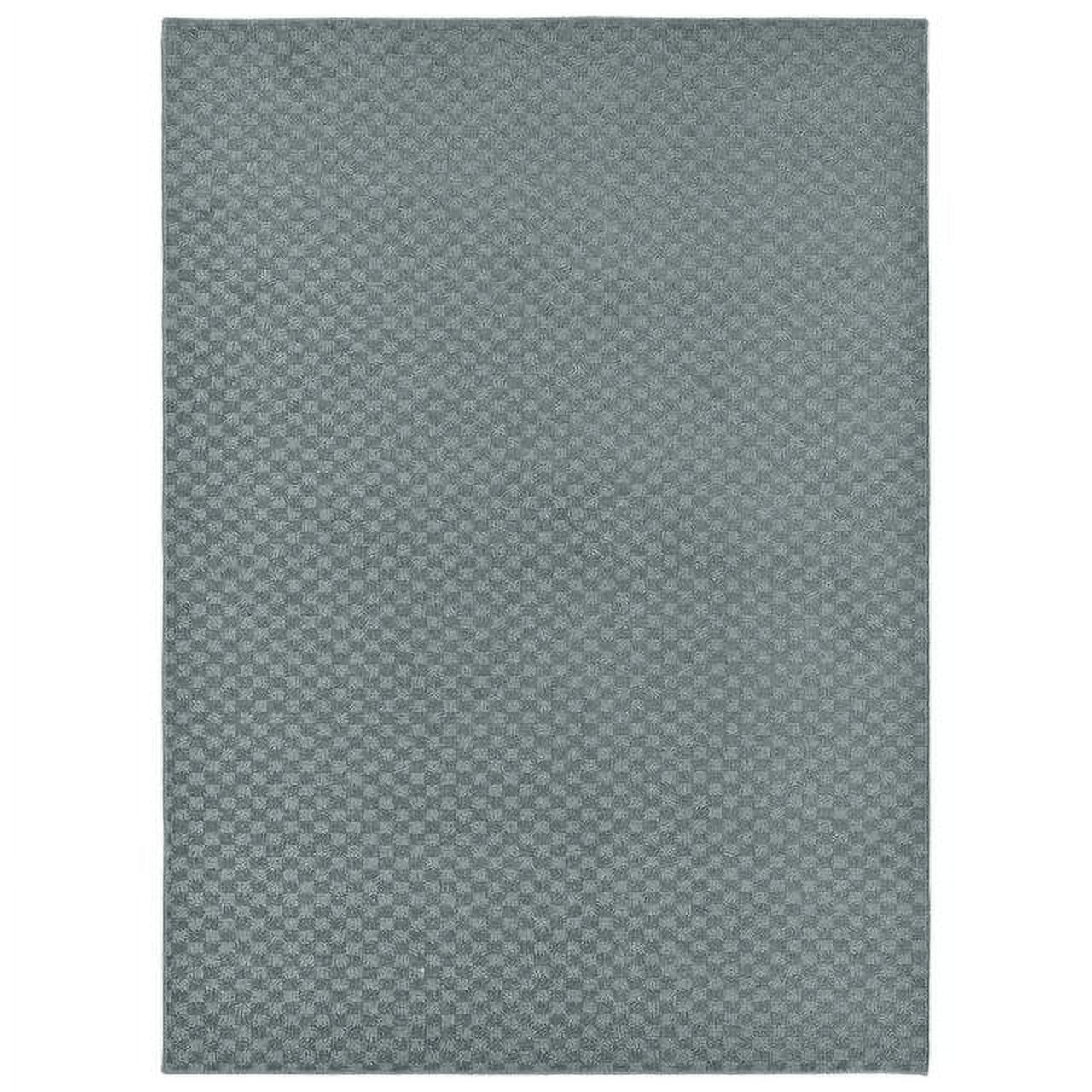 Garland Rug Medallion Sea Foam Indoor Area Rug, 6' x 9'