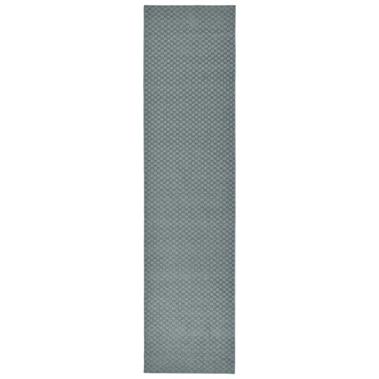 Garland Rug Medallion Sea Foam Indoor Runner Rug, 3' x 12'