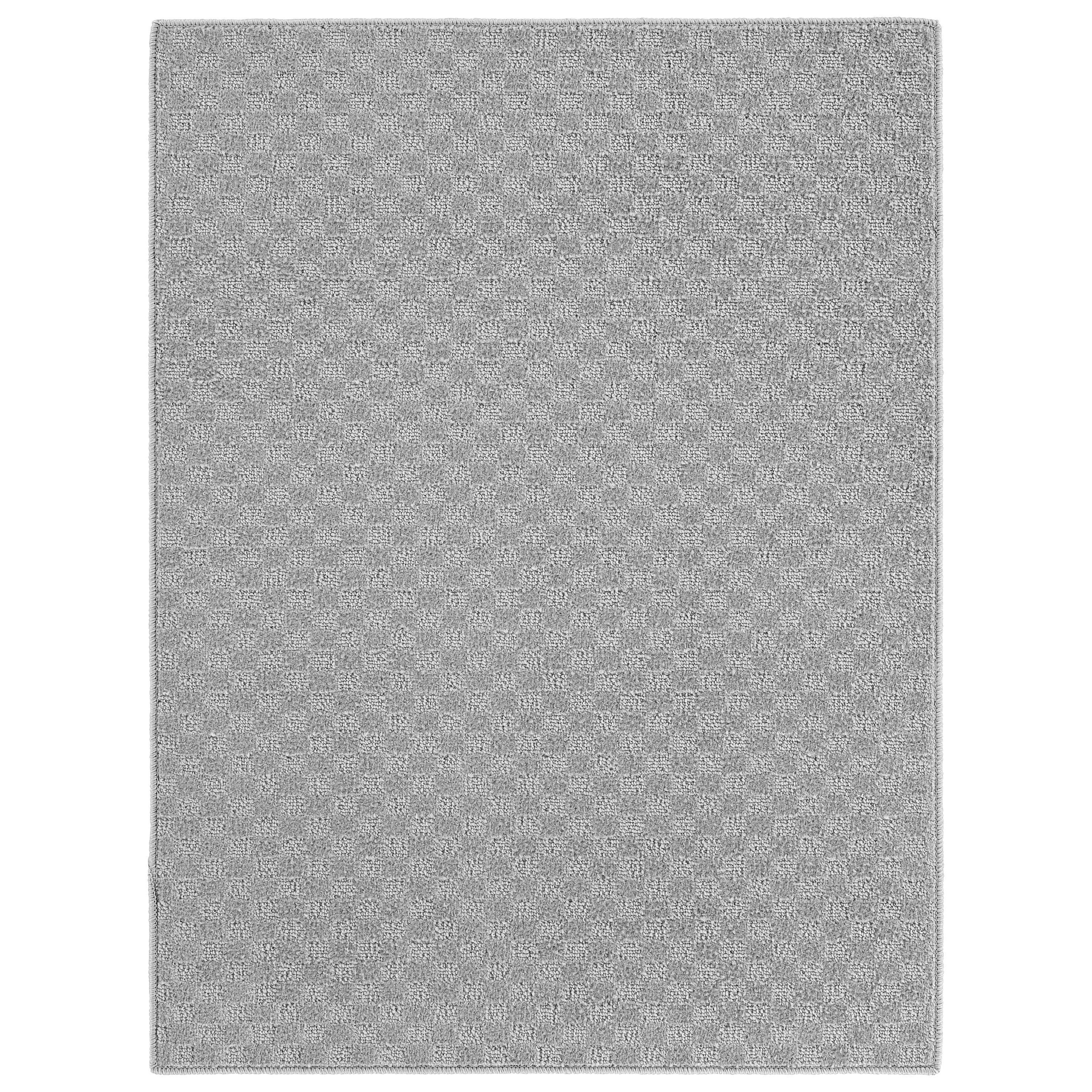 Garland Rug Medallion Silver Indoor Area Rug, 4' x 6'