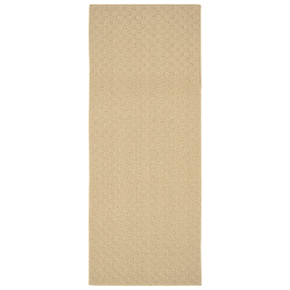 Garland Rug Medallion Tan Indoor Runner Rug, 2' x 5'