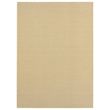 Garland Rug Medallion Tan Square Indoor Area Rug, 12' x 12'