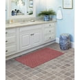 thumbnail image 1 of Garland Rug Palazzo II Washable Bath Rug Crimson Red/White, 21"x34", 1 of 4