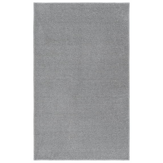 Garland Rug Palmer Plush Washable Silver Indoor Area Rug, 3' x 5'