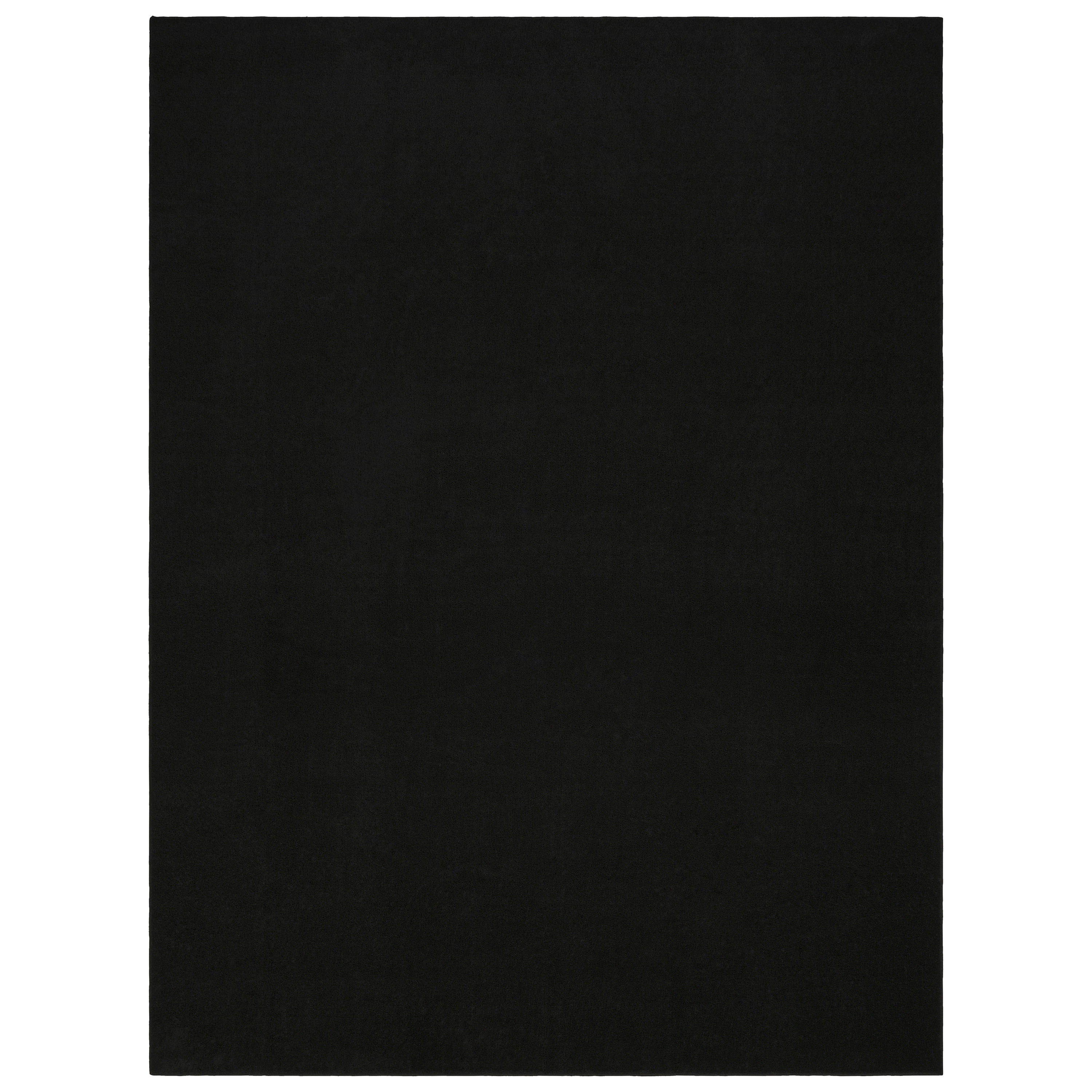 Garland Rug Promo Rug Black Indoor/Outdoor Area Rug, 9' x 12'
