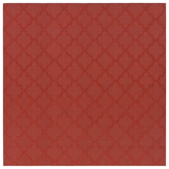 Garland Rug Quatro Polypropylene Chili Red Indoor Area Rug, 12' x 12'