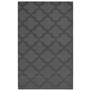 Garland Rug Quatro Polypropylene Cinder Gray Indoor Area Rug, 5' x 7'