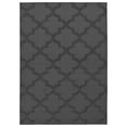 thumbnail image 1 of Garland Rug Quatro Polypropylene Cinder Gray Indoor Area Rug, 6' x 9', 1 of 7