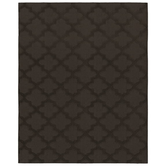 Garland Rug Quatro Polypropylene Mocha Indoor Area Rug, 12' x 15'