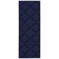 thumbnail image 1 of Garland Rug Quatro Polypropylene Navy Indoor Runner Rug, 3' x 8', 1 of 6