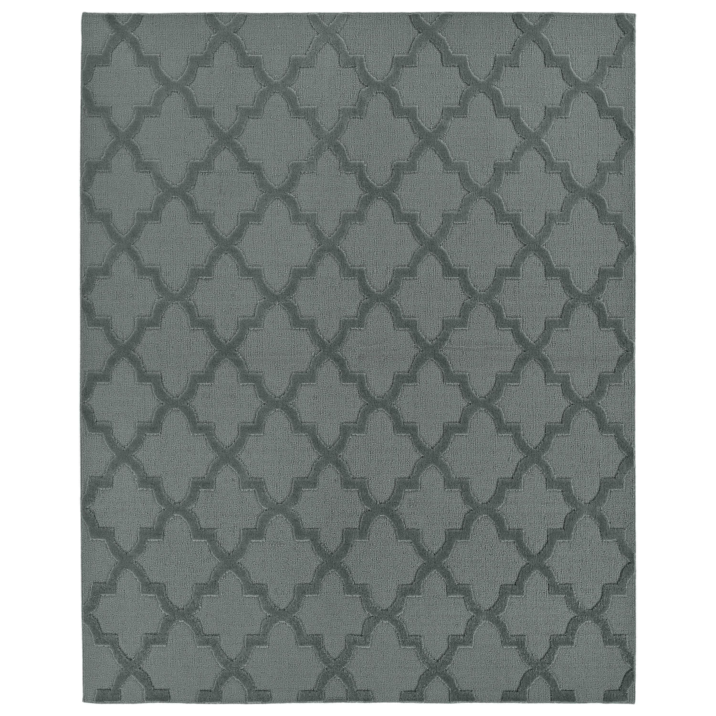 Garland Rug Quatro Polypropylene Sea Foam Indoor Area Rug, 12' x 15'