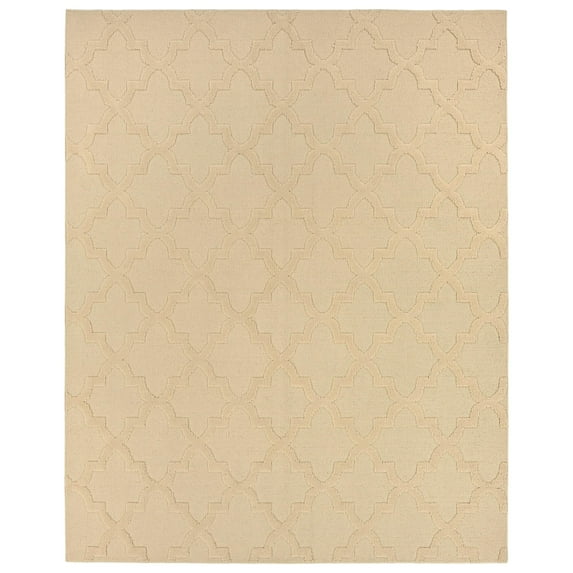 Garland Rug Quatro Polypropylene Tan Indoor Area Rug, 8' x 10'