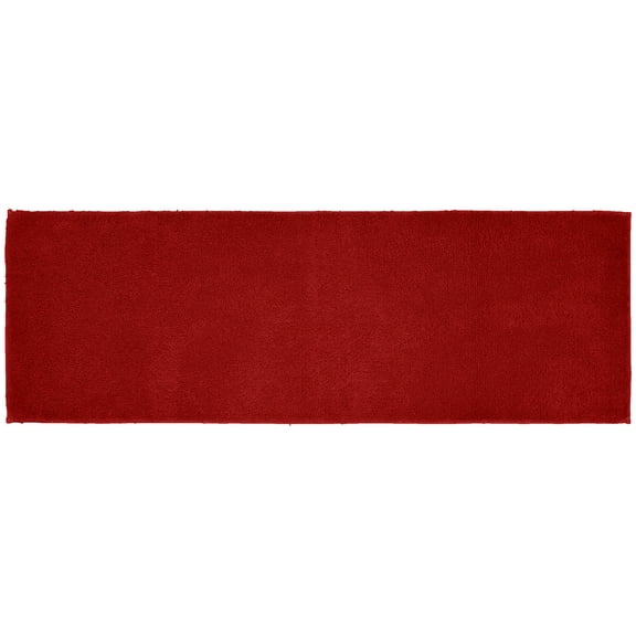 Garland Rug Queen Cotton 22 in. x 60 in. Washable Bath Rug Runner Chili Pepper