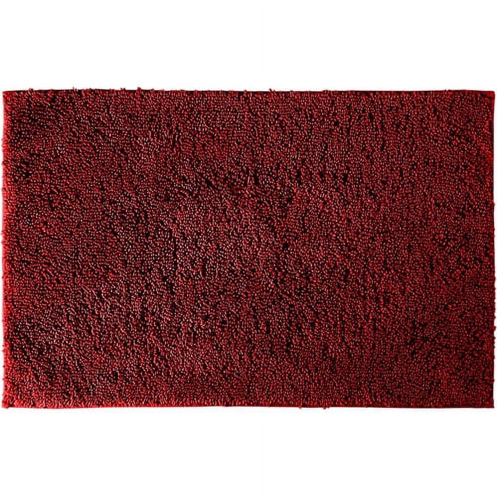 Garland Rug Queen Cotton 30 in. x 50 in. Washable Bath Rug Chili Pepper
