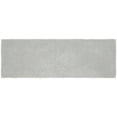 thumbnail image 1 of Garland Rug Queen Cotton Washable Platinum Gray Bath Runner, 22" x 60", 1 of 5