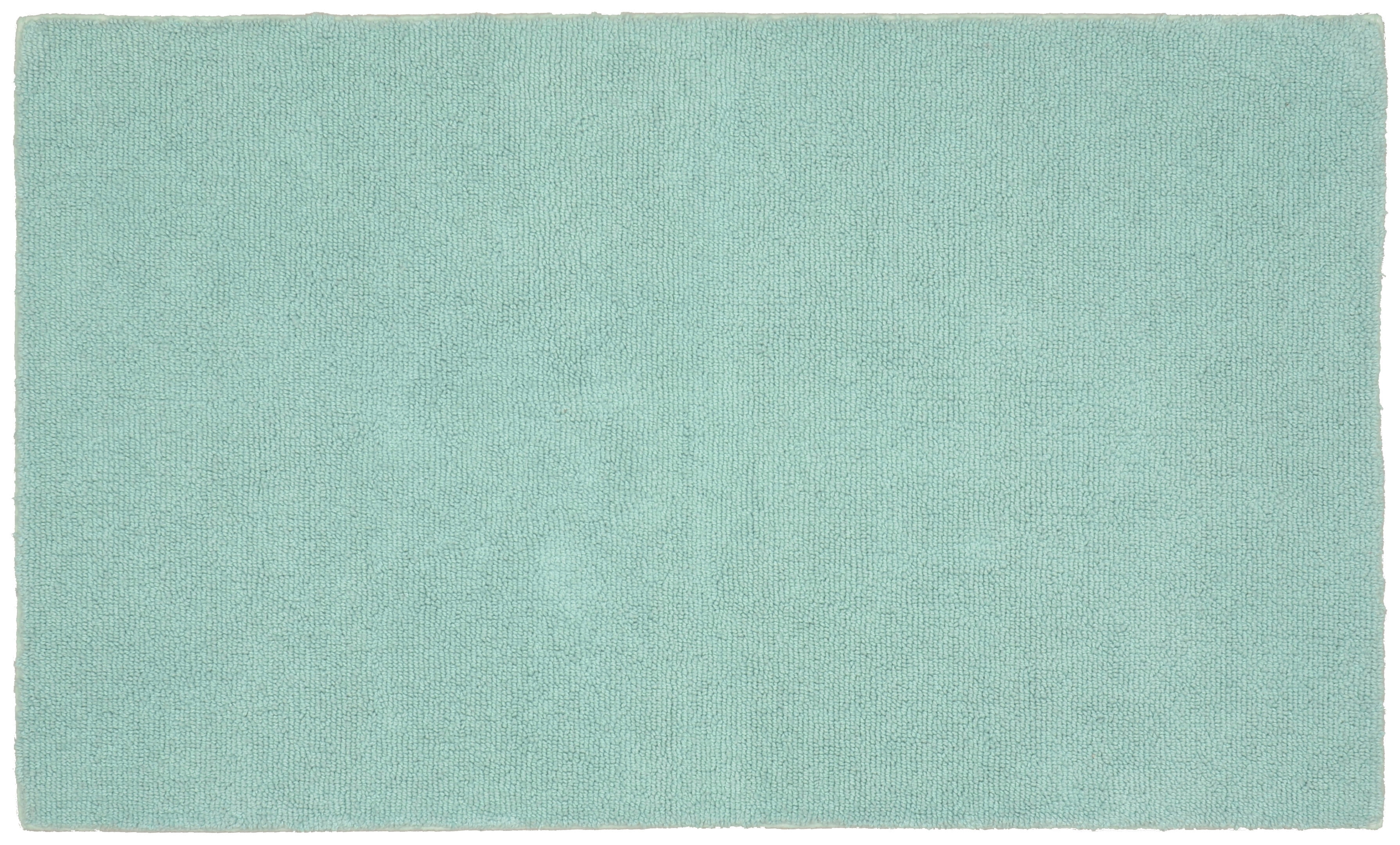 Garland Rug Queen Cotton Washable Sea Foam Bath Rug, 30" x 50"