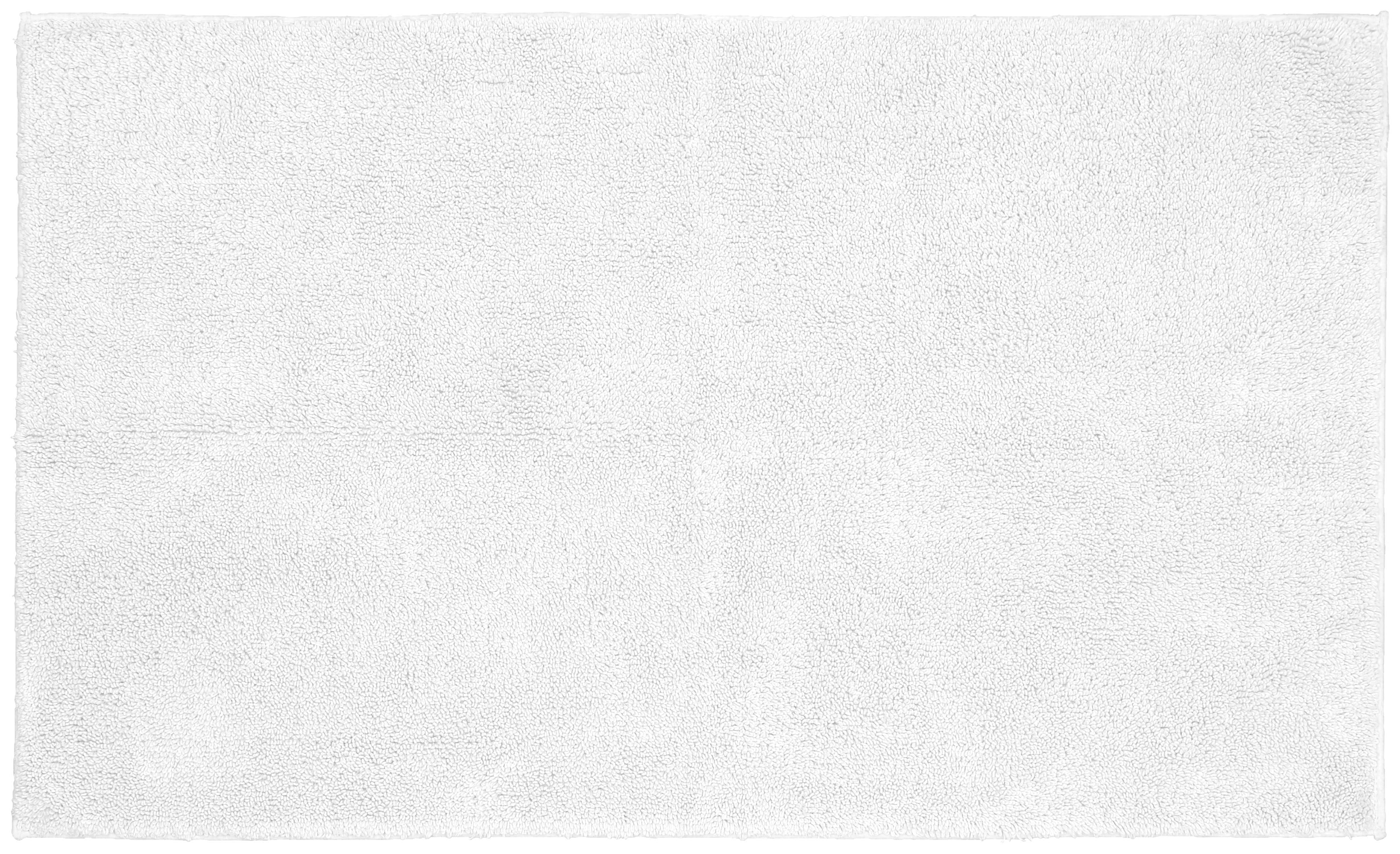 Garland Rug Queen Cotton Washable White Bath Rug, 30" x 50"