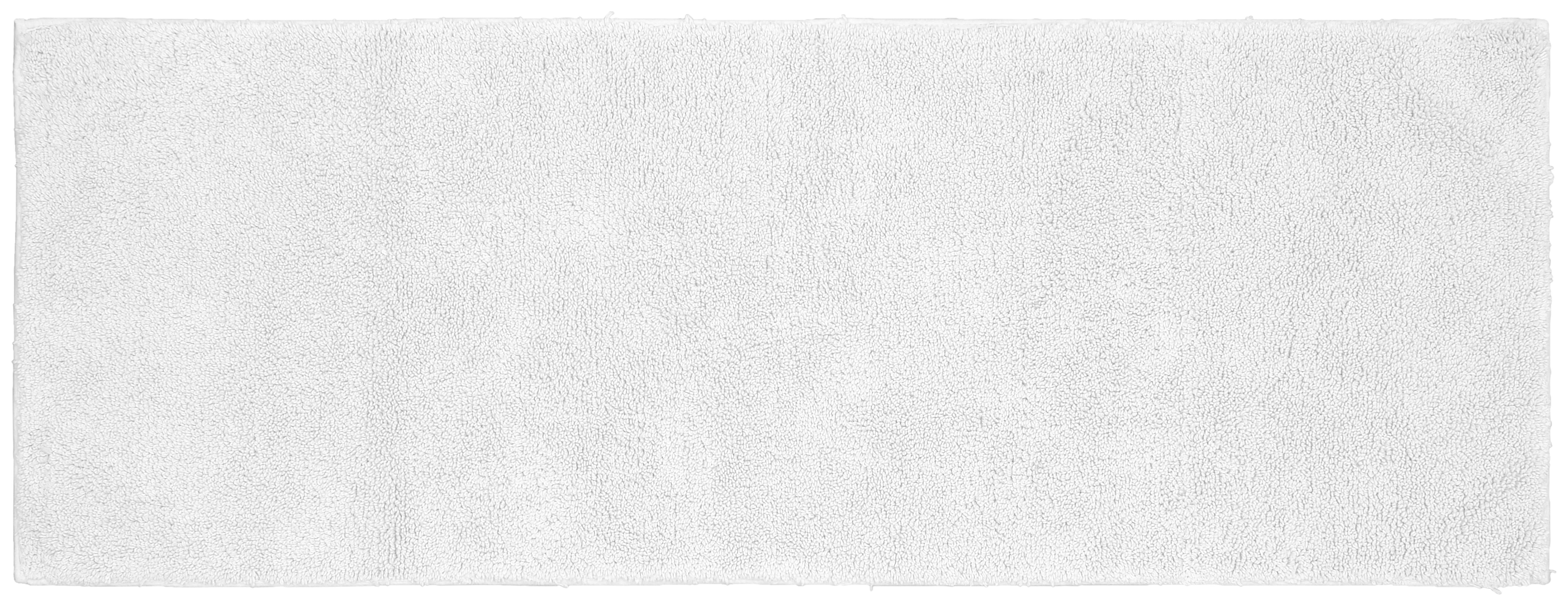 Garland Rug Queen Cotton Washable White Bath Runner, 22" x 60"