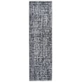 thumbnail image 1 of Garland Rug Reverb Polypropylene Cinder Gray/Silver Indoor Runner Rug, 2' x 7', 1 of 6