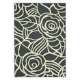 thumbnail image 1 of Garland Rug Rhapsody Polypropylene Cinder/Ivory Indoor Area Rug, 5' x 7', 1 of 5