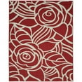 thumbnail image 1 of Garland Rug Rhapsody Santa Fe Coral/Ivory Area Rug, 1 of 4