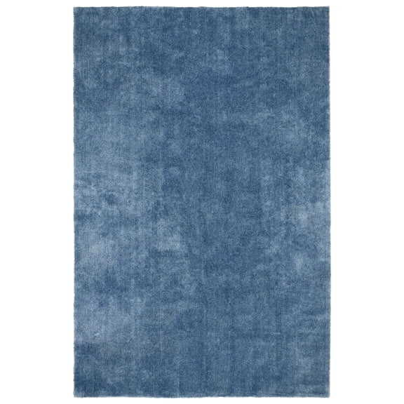 Garland Rug Room Size Washable Nylon Basin Blue Bathroom Carpet, 5' x 6'