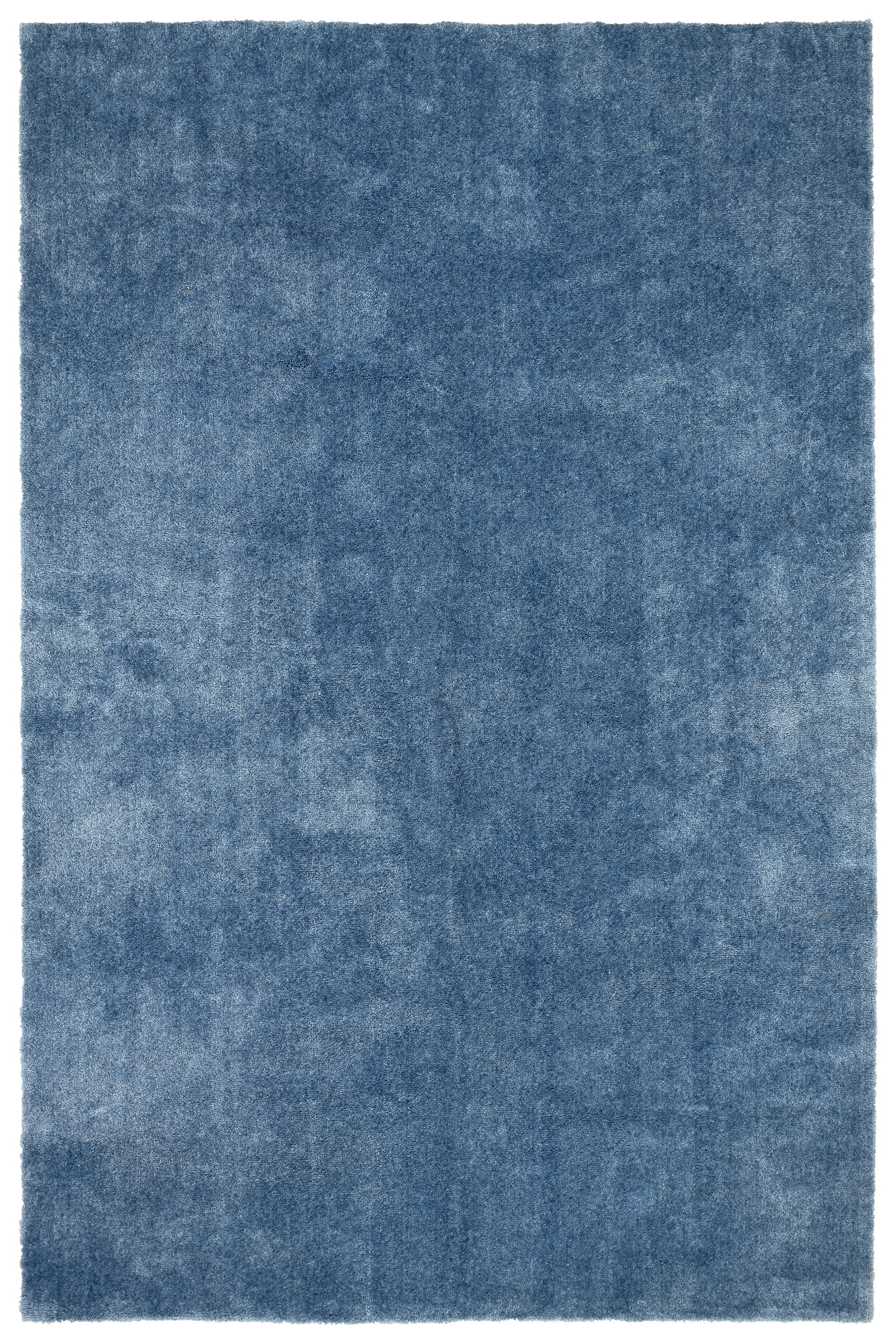 Garland Rug Room Size Washable Nylon Basin Blue Bathroom Carpet, 6' x 9'