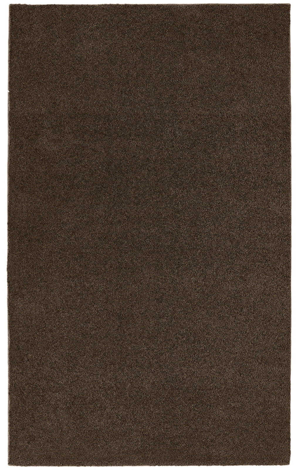 Garland Rug Room Size Washable Nylon Chocolate Bathroom Carpet, 5' x 8'