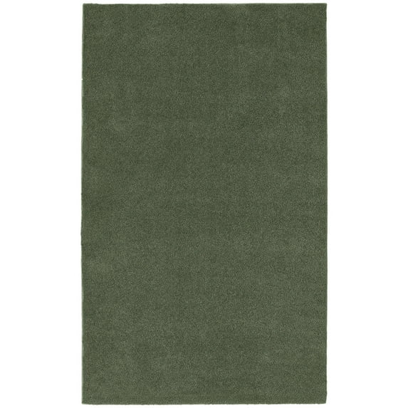 Garland Rug Room Size Washable Nylon Deep Fern Bathroom Carpet, 5' x 8'