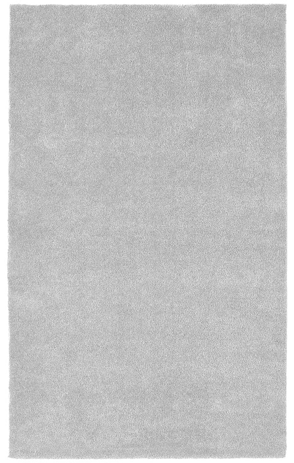 Garland Rug Room Size Washable Nylon Platinum Gray Bathroom Carpet, 5' x 8'