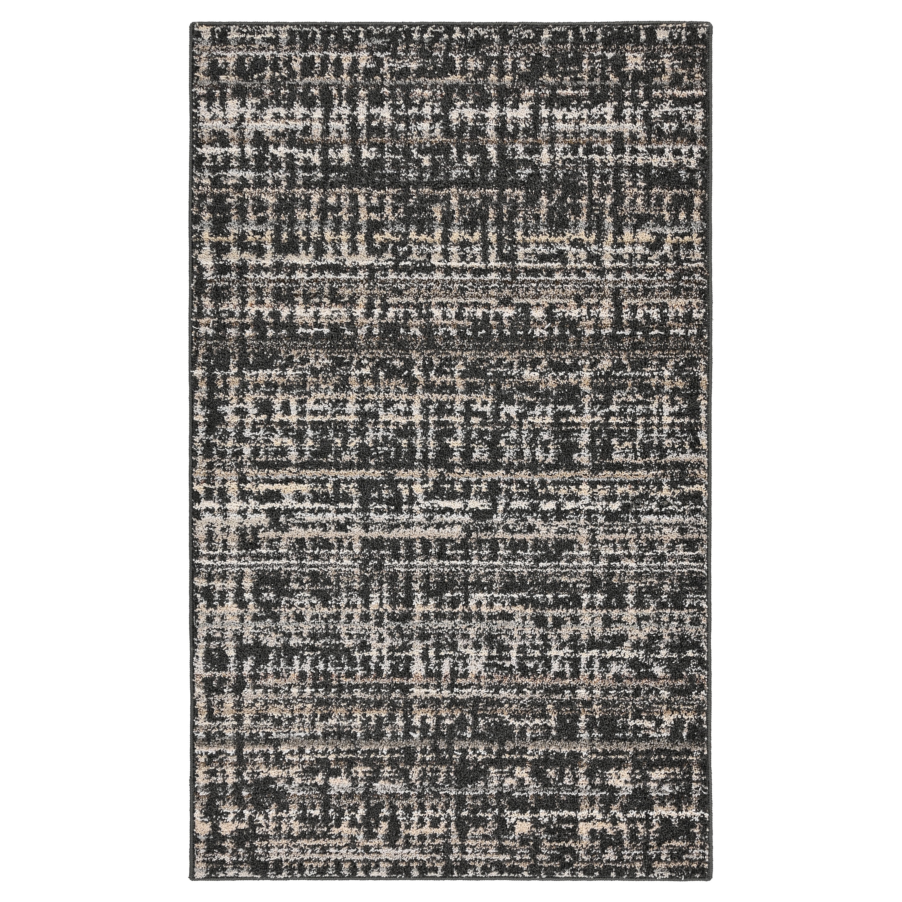 Garland Rug Rumba 3 ft. x 5 ft. Area Rug Cinder Gray/Earth Tone