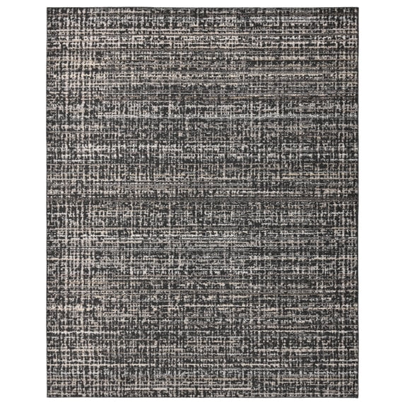 Garland Rug Rumba Cinder Gray/Earth Tone Indoor Area Rug, 8' x 10'