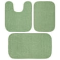 thumbnail image 1 of Garland Rug Sedona Washable Bath Rug Set, 3 Piece Set (2 Bath Rugs, & Contour Rug) Deep Fern, 1 of 6
