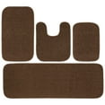 thumbnail image 1 of Garland Rug Sedona Washable Bath Rug Set, 4 Piece Set (2 Bath Rugs, Contour Rug, Runner Rug) Cinnamon, 1 of 6