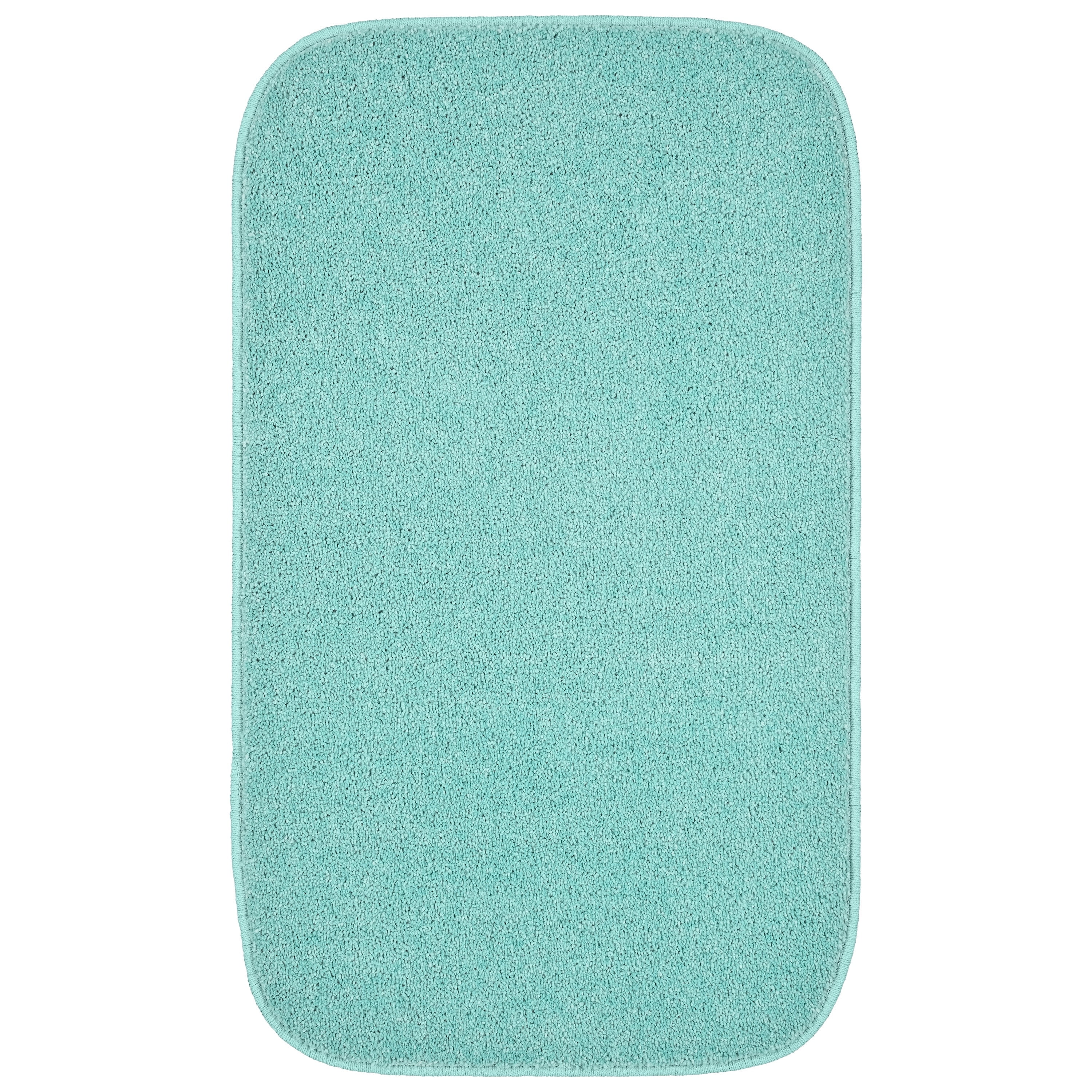 Garland Rug Sedona Washable Polypropylene Sea Foam Bath Rug, 21" x 34"