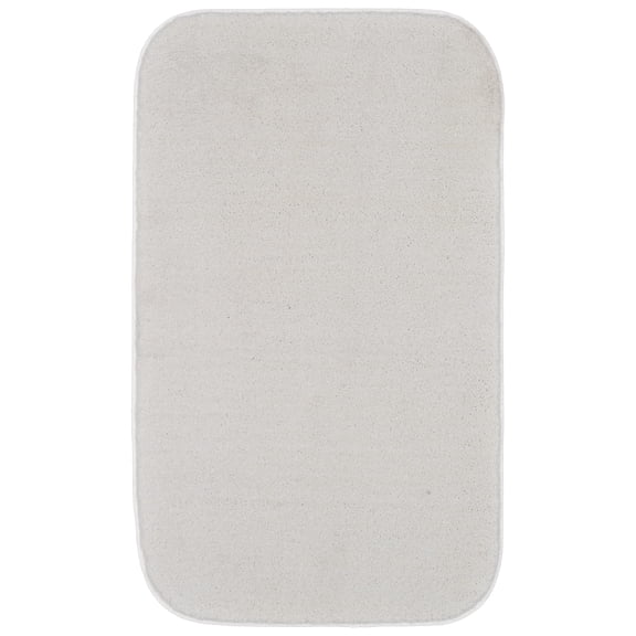 Garland Rug Sedona Washable Polypropylene White Bath Rug, 24" x 40"