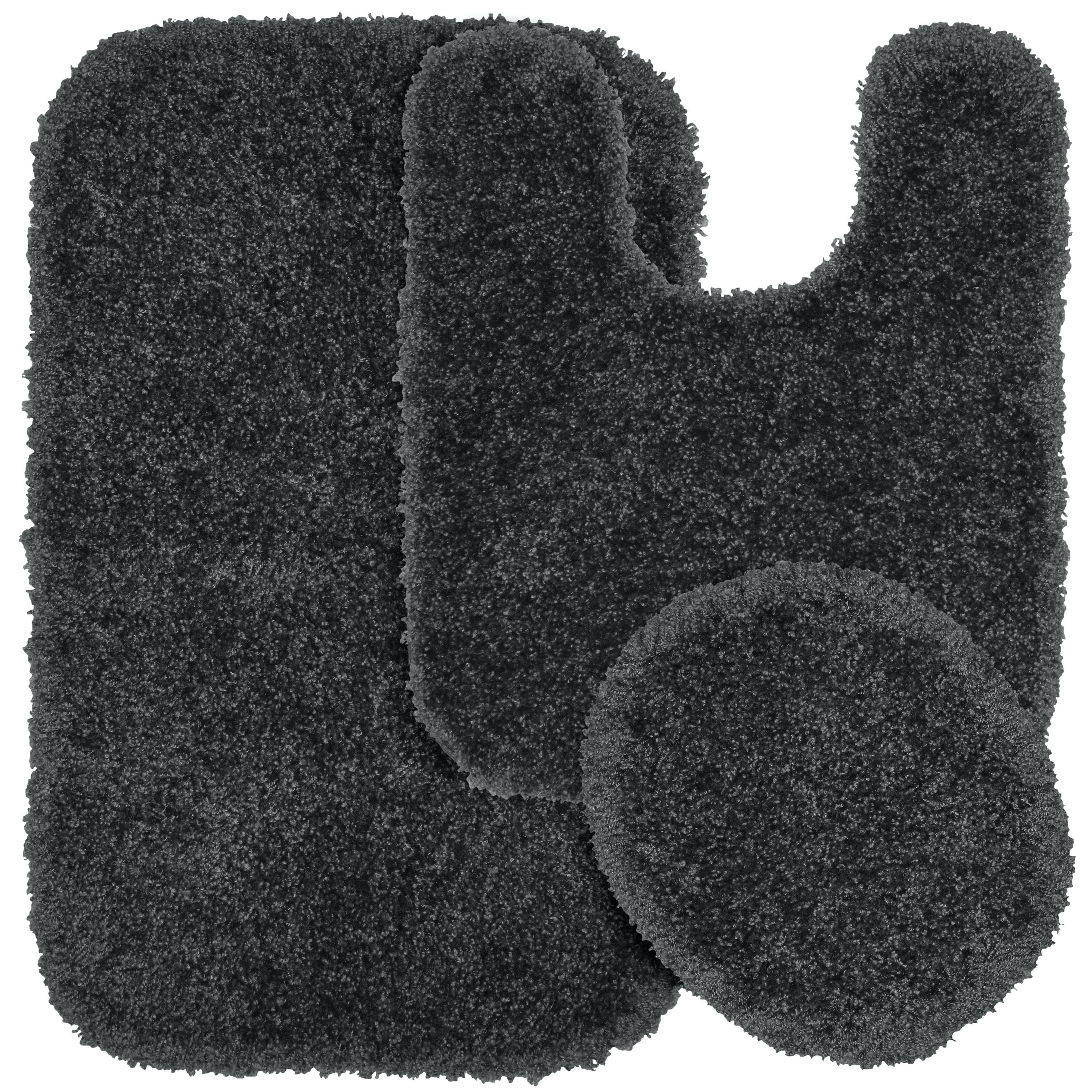Garland Rug Serendipity Washable Nylon Bath Rug Set, 3 Piece Set (21 ...