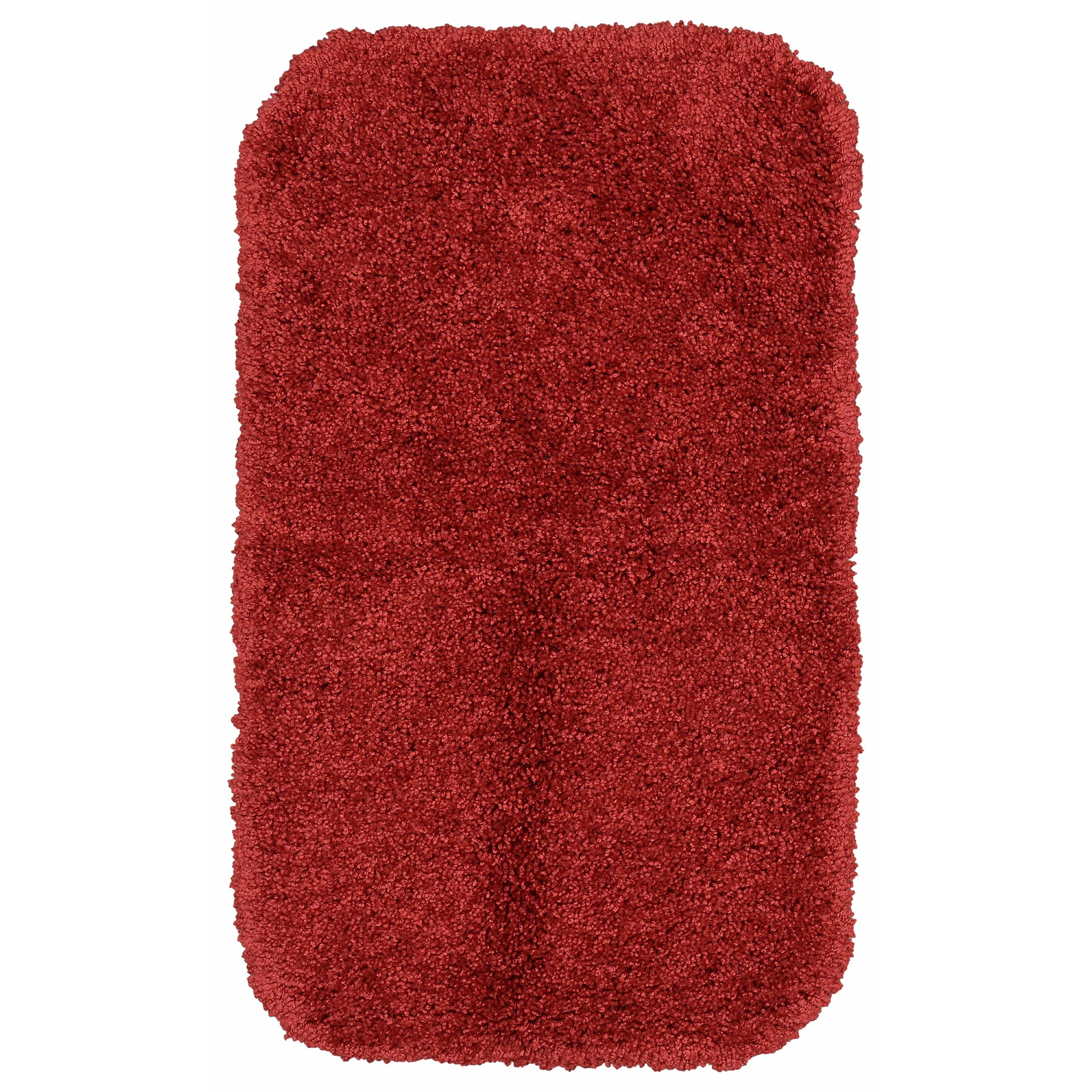 Garland Rug Serendipity Washable Nylon Chili Pepper Red Bath Rug, 30
