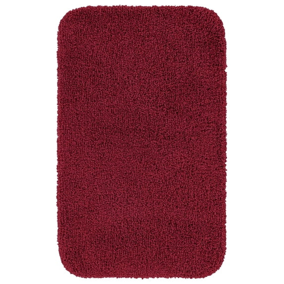 Garland Rug Serendipity Washable Nylon Chili Pepper Red Bath Rug, 30" x 50"