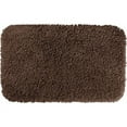 thumbnail image 1 of Garland Rug Serendipity Washable Nylon Chocolate Bath Rug, 30" x 50", 1 of 6