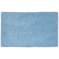 thumbnail image 1 of Garland Rug Sheridan 24 in. x 40 in. Plush Washable Nylon Bath Rug Basin Blue, 1 of 5