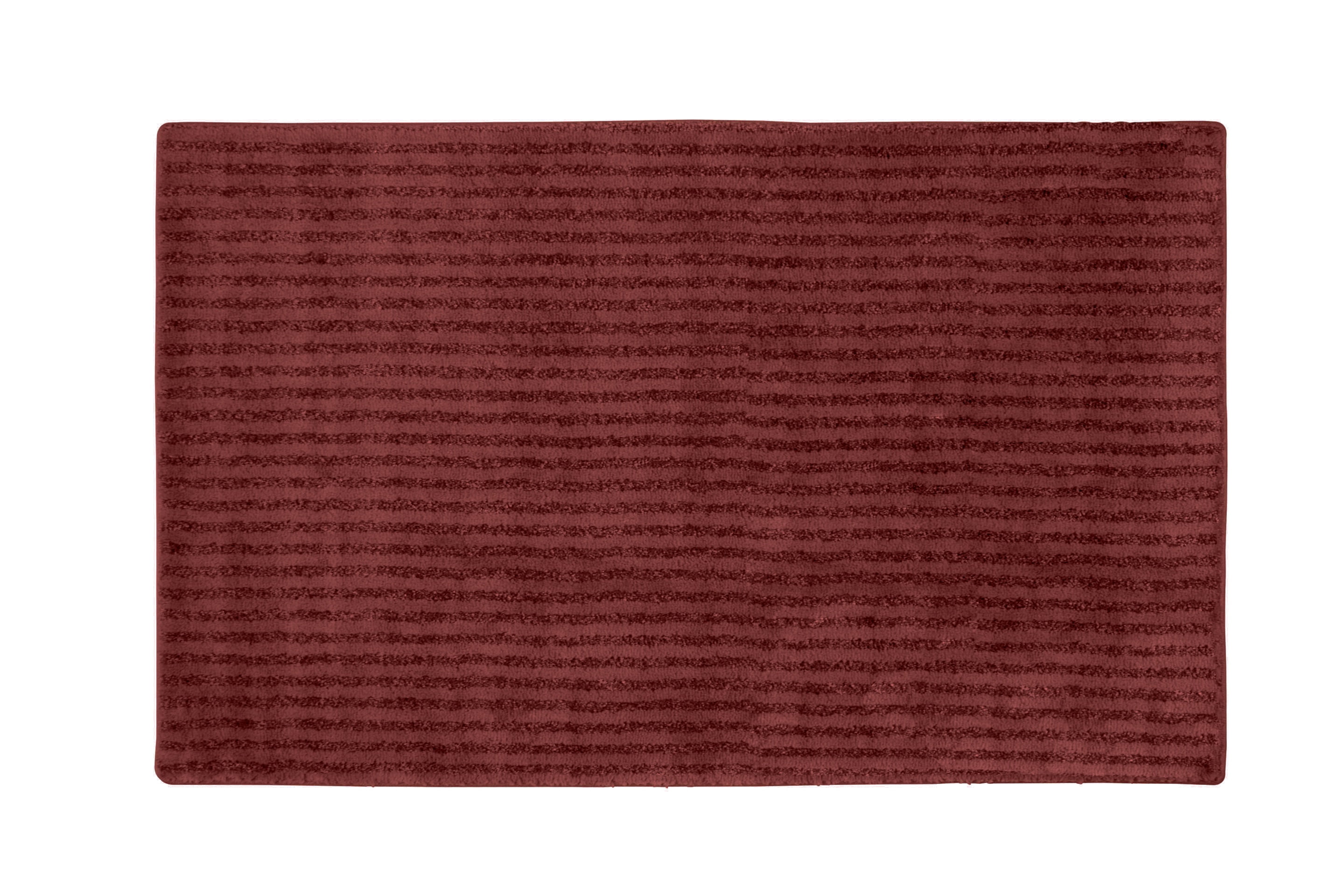 Garland Rug Sheridan Washable Nylon Chili Pepper Red Bath Rug, 24" x 40"