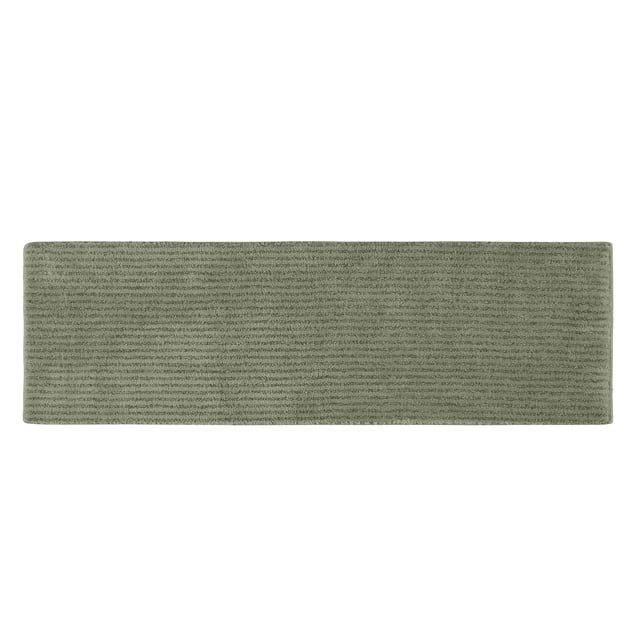 Garland Rug Sheridan Washable Nylon Deep Fern Bathroom Runner, 22" x 60 ...