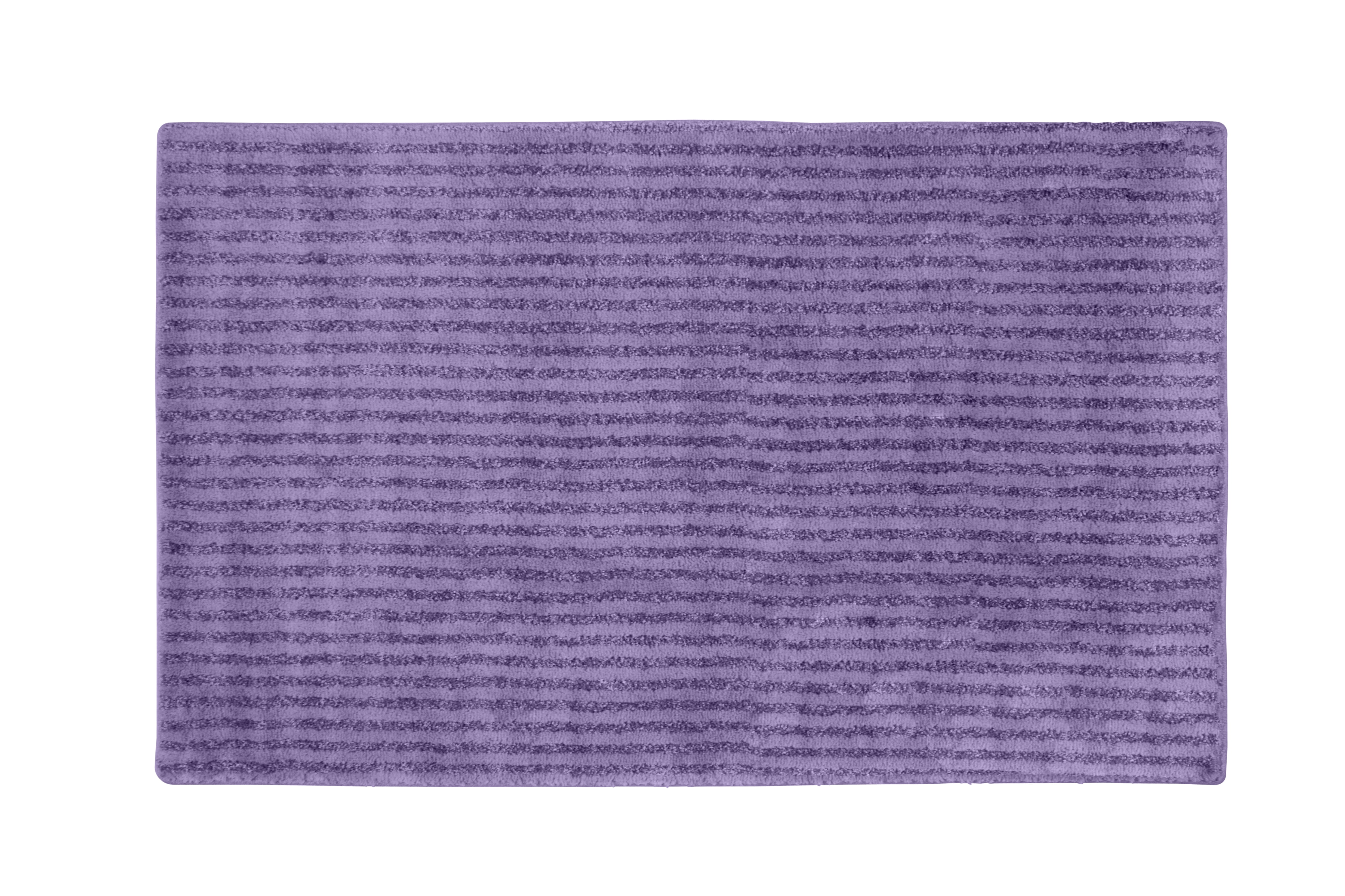 Garland Rug Sheridan Washable Nylon Purple Bath Rug, 30" x 50"