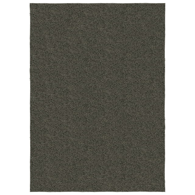 Garland Rug Skyline Shag 5 ft. x 7 ft. Area Rug Cinder Gray
