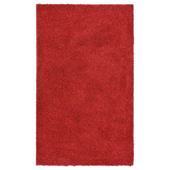 Garland Rug Skyline Shag Chili Red Indoor Area Rug, 4' x 6'