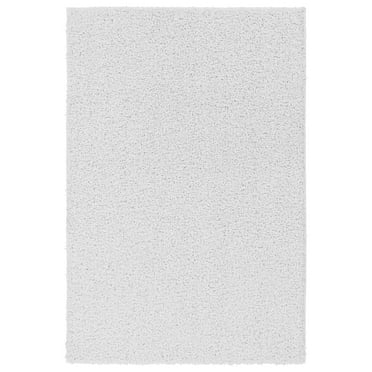 Garland Rug Southpointe Shag White Indoor Area Rug, 4' x 6'