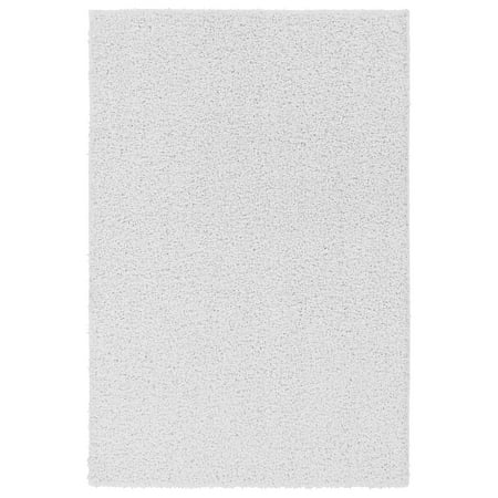 Garland Rug Southpointe Shag White Indoor Area Rug, 4' x 6'